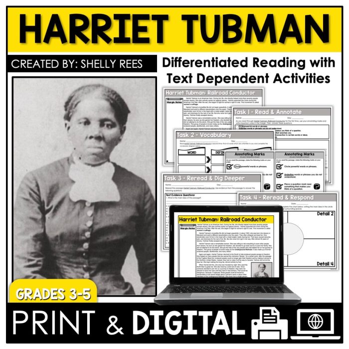 Great minds harriet tubman answer key