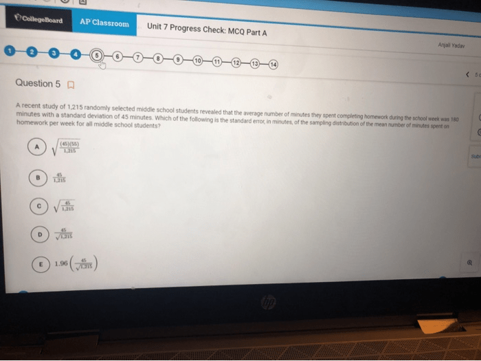 Ap calc ab unit 4 progress check mcq