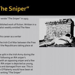The sniper by liam o'flaherty theme