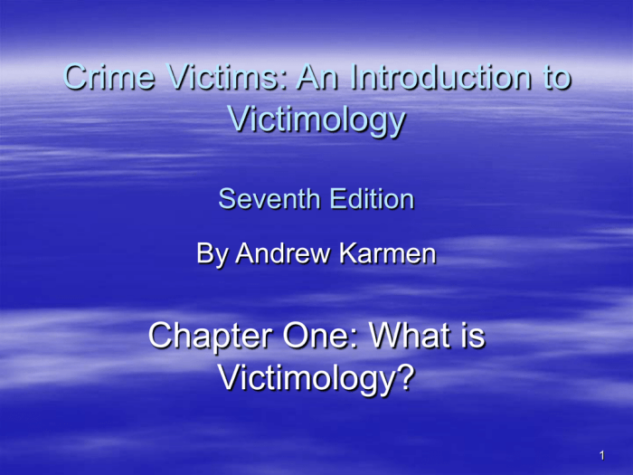 Crime victims an introduction to victimology 10th edition